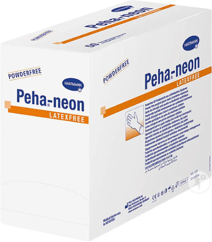 Hartmann Peha-Neon Latexfrei Gr. 6 Einmal-OP-Handschuhe 50 Paare