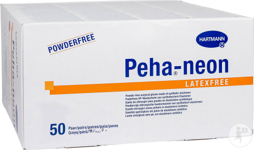 Hartmann Peha-Neon Latexfrei Gr. 8 Einmal-OP-Handschuhe 50 Paare