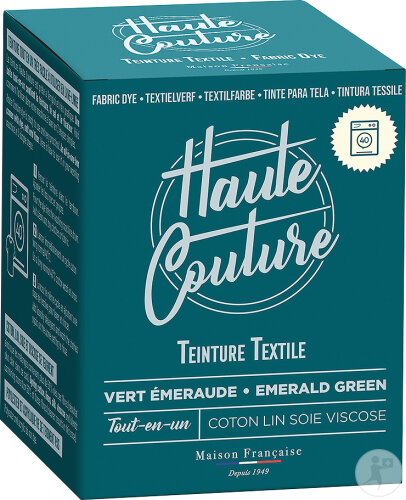 Haute Couture Textilfarbe Smaragdgrün 350g