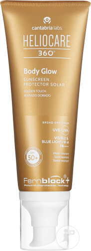 Heliocare 360° Body Glow Sonnenschutz SPF50+ Tube 100ml