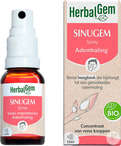 Herbalgem Atemwege-Komplex Sinugem GC15 Bio Spray 15ml