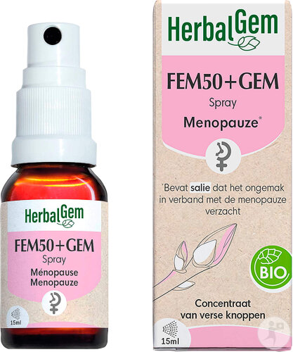 Herbalgem Frauenkomplex FEM50+GEM CG22 Wechseljahre Bio Spray 15ml