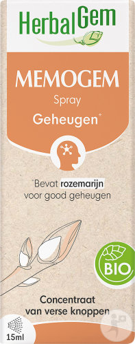 HerbalGem Gedächtnis-Komplex Memogem GC10 Bio Spray 15ml