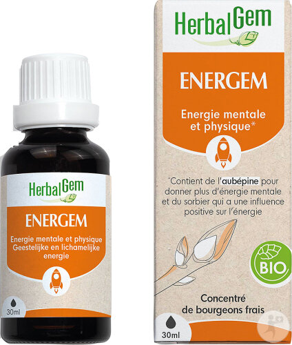 Herbalgem Geistige Und Körperliche Energie Komplex Energem GC28 Bio 30ml