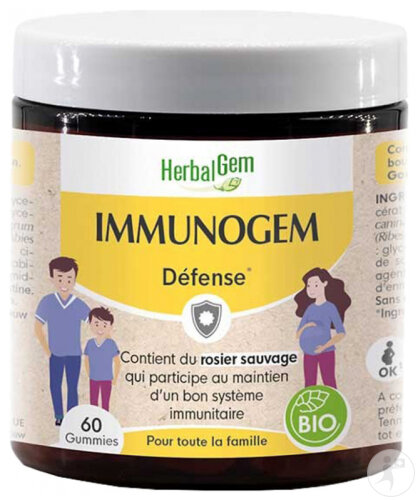 HerbalGem Immunogem Abwehrkraft Bio 60 Gummis