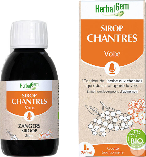 Herbalgem Sirup Für Sänger Bio 250ml