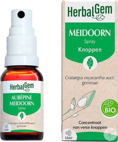HerbalGem Weissdorn Konzentrierte Muttermazerate Bio Spray 15ml