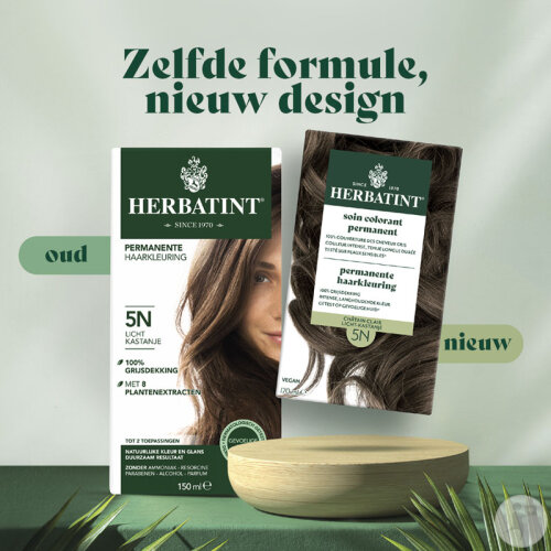 Herbatint Dauerhafte Kräuter-Haarfarbe Gel In Schwarz – 6er Pack
