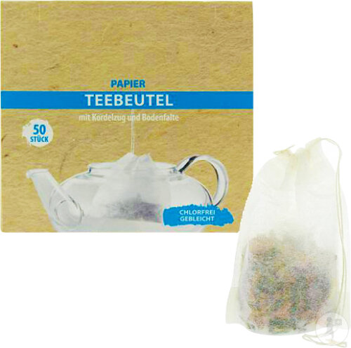 Herboristeria Papier Teebeutel Mit Kordelzug 50 Stück