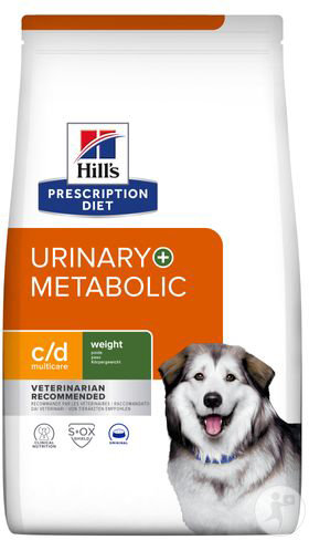 Hill's Pet Nutrition Prescription Diet Urinary + Metabolic C/D Multicare Canine 1,5kg
