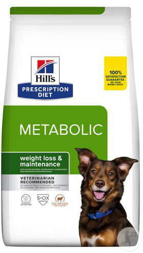 Hill's Pet Nutrition Prescription Diet Metabolic Canine Hundefutter Mit Lamm Und Reis 1,5kg