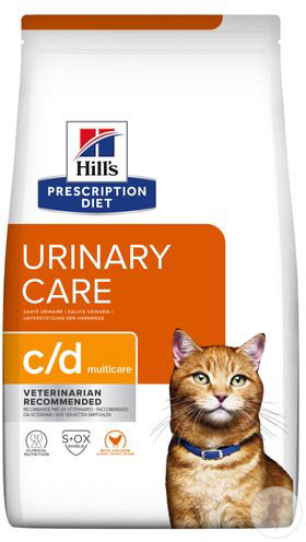 Hill's Pet Nutrition Prescription Diet Urinary Care C/D Multicare Feline Katzenfutter Mit Huhn 12kg