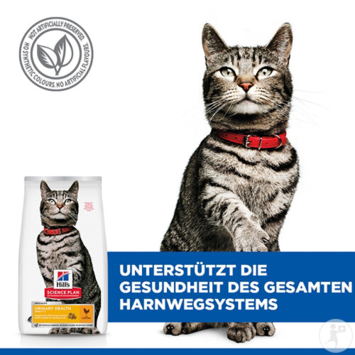 Hill's Pet Nutrition Science Plan Urinary Health Feline Adult 1+ Chicken Beutel 7kg-3