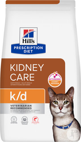 Hill's Prescription Diet K/D Kidney Katzenfutter Mit Lachs Sack 1,5kg