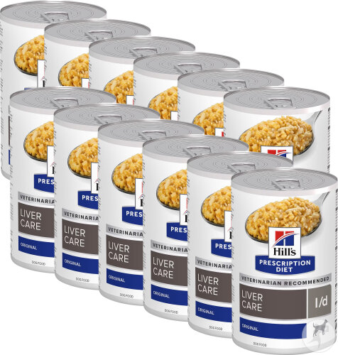 Hill's Prescription Diet Liver Care l/d Original Hundefutter 12x370g