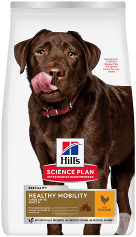 Hill's Science Plan Healthy Mobility Large Breed Adult Hundefutter Mit Huhn Beutel 14kg