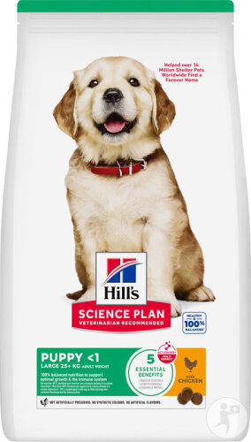 Hill's Science Plan Puppy Welpenfutter Für Große Rassen Mit Huhn 6kg