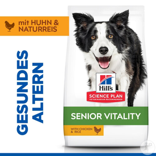 Hill's Science Plan Senior Vitality Medium Mature Adult 7+ Hundefutter Mit Huhn Und Reis Beutel 14kg-2