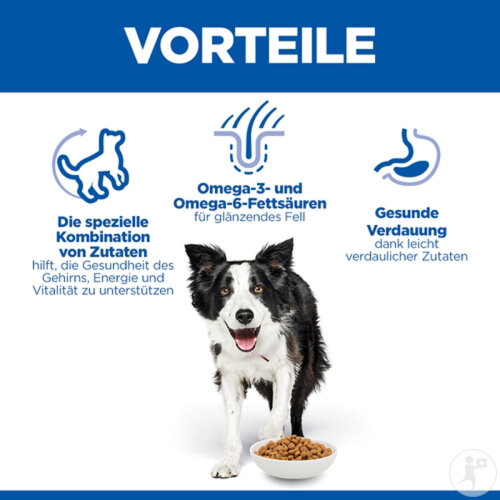 Hill's Science Plan Senior Vitality Medium Mature Adult 7+ Hundefutter Mit Huhn Und Reis Beutel 14kg-4