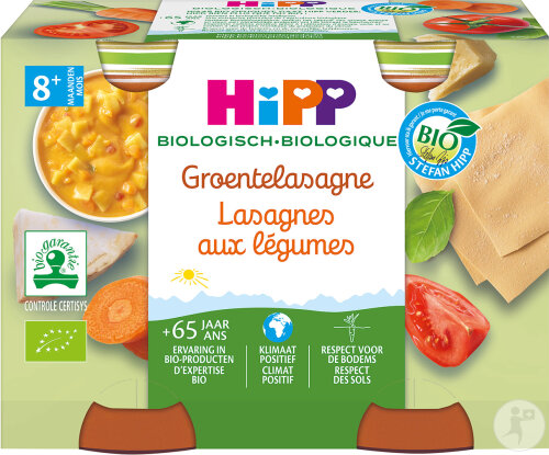 HiPP Bio Gemüse Lasagne 2x190g