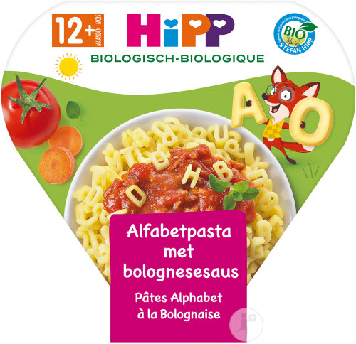 HiPP Bio Nudeln ABC Mit Bolognese Sauce 230g