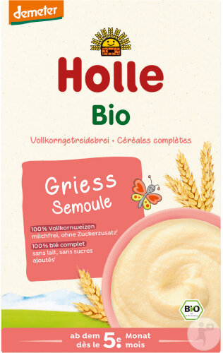Holle Babypap Grieß 250g