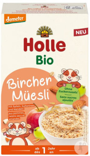 Holle Bio Bircher-Müsli Mit Vollkorngetreide 200g