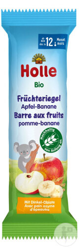 Holle Bio Fruchtriegel Apfel Banane 25g