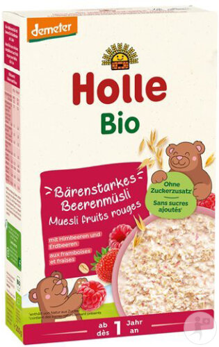 Holle Bio Müsli Mit Roten Früchten Und Vollkorngetreide 200g