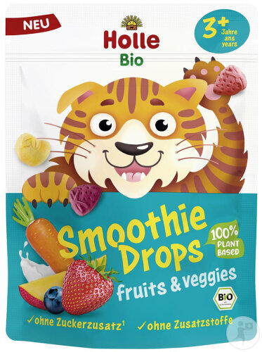 Holle Bio Smoothie Drops Früchte & Gemüse 15g