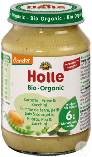 Holle Kartoffel/Erbse/Zucchini 190g