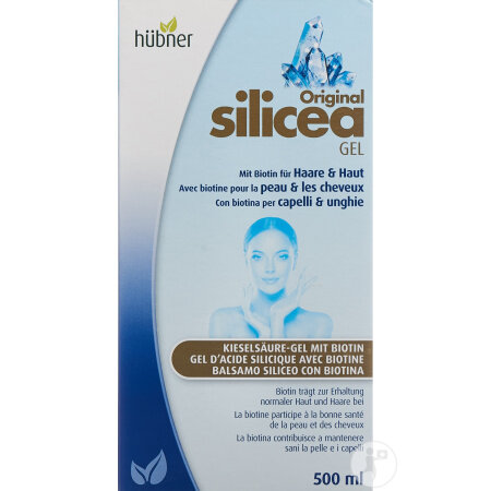 Hübner Silicea Gel Mit Biotin Haare Und Haut 500ml