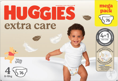 Huggies Extra Care Babywindeln Größe 76 Stück