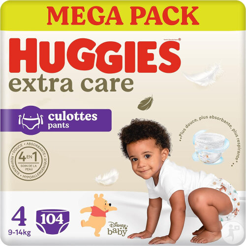 Huggies Extra Care Windelhöschen Größe 4 4x26 Stück