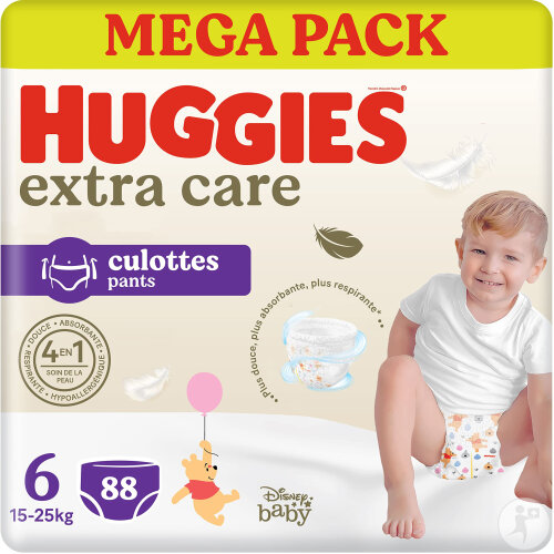 Huggies Extra Care Windelhöschen Größe 6 4x22 Stück