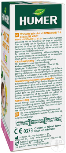 Humer Husten Und Reizung Sirup Kids Flasche 100ml