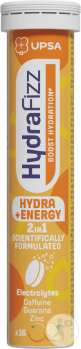 Upsa Hydrafizz Hydra + Energy 16 Brausetabletten