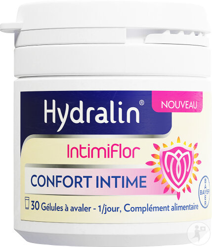 Hydralin IntimiFlor Intimkomfort Nahrungsergänzungsmittel 30 Kapseln