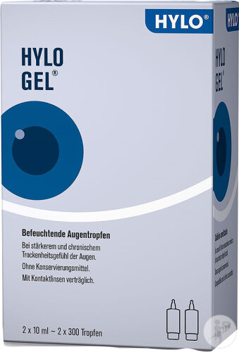 Hylo Gel Augentropfen Duo-Pack 2x10ml