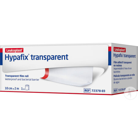 Hypafix Transparent 10cmx2m Unsteril 1 Rolle