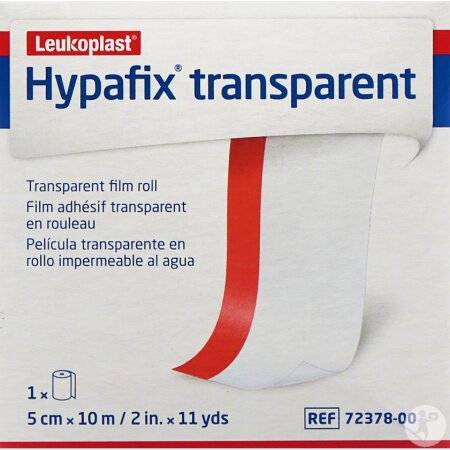 Hypafix Transparent 5cmx10m Unsteril 1 Rolle