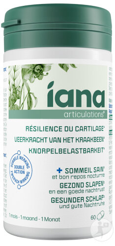 Iana Knorpelresilienz + Gesunder Schlaf 60 Tabletten