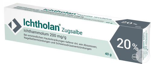Ichtholan Ziehsalbe 20% Tube 40g