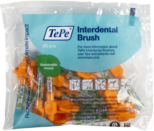 ID Phar TePe Interdentalbürsten Orange 0,45mm 20 Stück