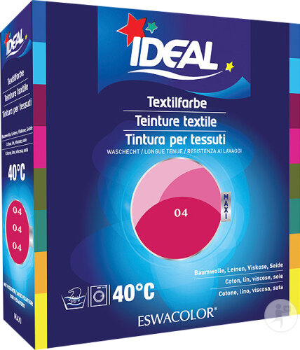 Ideal Maxi Textilfarbe No04 Fuchsia 75ml+100g