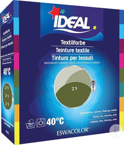 Ideal Maxi Textilfarbe No21 Khaki 75ml+100g