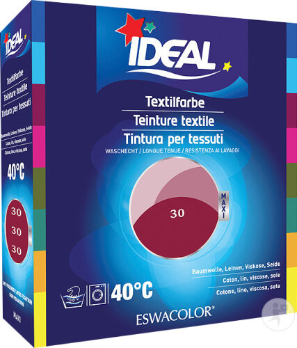 Ideal Maxi Textilfarbe No30 Cassis 75ml+100g