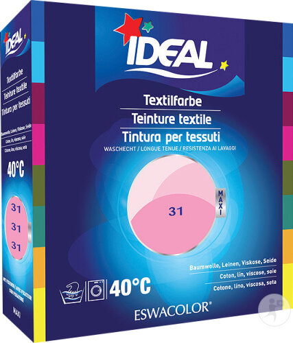 Ideal Maxi Textilfarbe No31 Rosa 75ml+100g