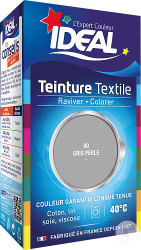 Ideal Maxi Textilfarbe No69 Hellgrau 75ml+100g