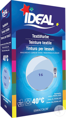 Ideal Mini Textilfarbe No16 Himmelblau 40ml+50g